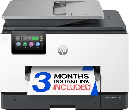 Picture of HP OfficeJet Pro 9135 Wireless All-in-One Color Inkjet Printer, Print, Scan, Copy, Fax, ADF, Duplex Print/scan, Best-for-Office, 3 Month Trial of Instant Ink Included, AI-Capable (C2WM0A) ENERGY STAR