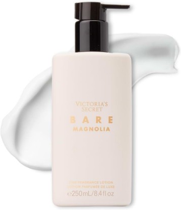 Picture of Victoria's Secret Bare Magnolia Fragrance Body Lotion, Notes of Orange Flower, Wood & Vanilla Musk (8.4 oz)