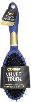 Picture of Conair Velvet Touch Round Cushion Based Hair Brush 1 ea ( Pack of 3)