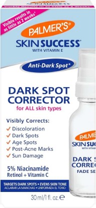Picture of Palmer's Skin Success Dark Spot Corrector Fade Serum (1 Oz) | Helps Reduce Dark Spots and Discoloration, Facial Serum for Uneven Skintone with Vitamin E & Niacinamide, For All Skin Tpes