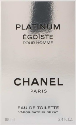 Picture of Egoiste Platinum by Chanel for Men, Eau De Toilette Spray, 3.4 Ounce
