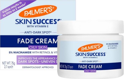Picture of Palmer's Skin Success Anti Dark Spot Face Cream with Vitamin E (2.7 Oz) | Fade Cream with Niacinamide, Helps Reduce Dark Spots, Age Spots, and Unevens Skin Tones for Brighter, More Radiant Skin