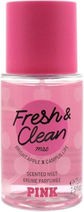 Picture of Pink Fresh and Clean Body Mist by Victorias Secret for Women - 2.5 oz Body Mist