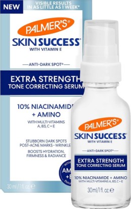 Picture of Palmer's Tone Correcting Face Serum, Extra Strength Skin Success (1.0 Oz) | Dark Spot Corrector for Discoloration, Age Spots & Post-Acne Marks with Niacinamide + Amino for Radiant, Younger-Looking Skin