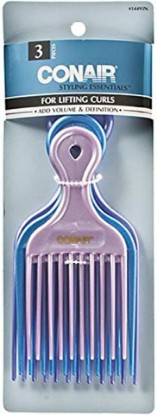 Picture of Conair 14493z 3 Piece Pro Styling Hair Lift Combs, 3.2 Ounce