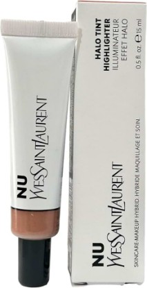 Picture of Yves Saint Laurent NU BRONZE Halo Tint Highlighter Illuminateur Effet Skincare YSL Makeup 0.5 Fl. Oz / 15 ml
