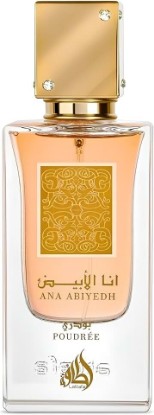 Picture of Lattafa Ana Abiyedh Poudree for Women Eau de Parfum Spray, 2.04 Ounce / 60 Ml