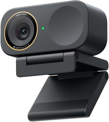 Picture of Insta360 Link 2C Pro – 4K Webcam for PC/Mac, 1/1.3” Sensor, Low-Light, Auto Framing, HDR, Directional Noise-Canceling Mics, Supports Stream Deck, Zoom, Teams, Twitch for Streaming or Meetings ClimatePartner certified
