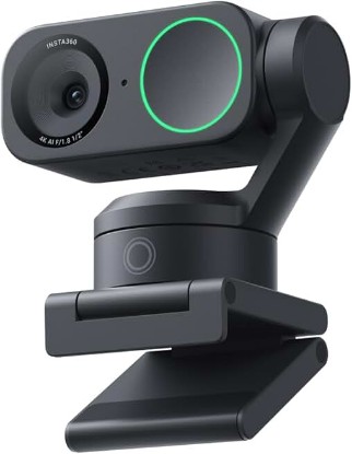 Picture of Insta360 Link 2 - PTZ 4K Webcam for PC/Mac, 1/2" Sensor, AI Tracking, HDR, AI Noise-Canceling Mic, Gesture Control for Streaming, Video Calls, Gaming, Works with Zoom, Teams, Twitch & More ClimatePartner certified
