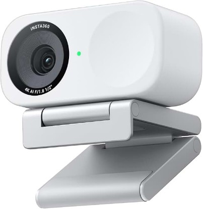 Picture of Insta360 Link 2C - 4K Webcam for PC/Mac, 1/2" Sensor, Auto Framing, HDR, AI Noise-Canceling Mic, Gesture Control for Streaming, Video Calls, Gaming, Works with Zoom, Teams, Twitch & More ClimatePartner certified