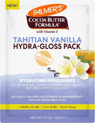 Picture of Palmer's Tahitian Vanilla Hydra-Gloss Conditioning Treatment (2.1 Fl Oz) | Nourishing Conditioner Treatment with Vitamin E & Acacia Honey for Shine, Smoothness & Frizz Control, All Hair Types