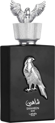 Picture of Lattafa Perfumes Shaheen Silver for Unisex Eau de Parfum Spray, 3.4 Ounce