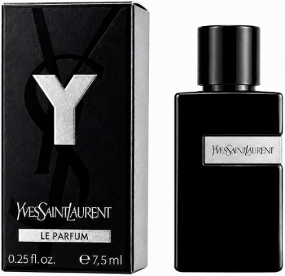 Picture of Yves Saint Laurent YSL Y LE PARFUM Mini Splash 7.5 ml / 0.25 Fl oz | Men's Parfum, Designer Cologne, Mini Splash, Travel Size, Woody Aromatic Fragrance