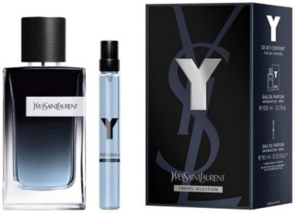 Picture of Y by Yves Saint Laurent for Men - 2 Pc Gift Set 3.3oz EDP Spray (Refillable), 0.33oz EDP Spray (Mini)