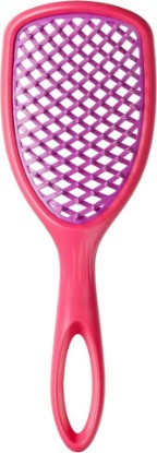 Picture of Conair All Brush Vented Paddle Hair Brush for Women, Gentle Detangler Brush for All Wet or Dry Hair Types, Vented for Fast Blow Dry Styling, Lightweight with Flex Bristles for Comfort, Pink