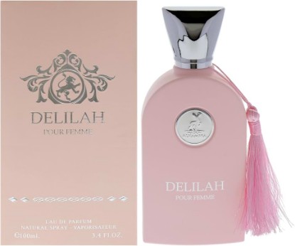 Picture of Lattafa Maison Alhambra Delilah Pour Femme Eau de Parfum Spray for Women, 3.4 Ounce / 100 Ml