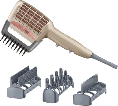 Picture of INFINITIPRO BY CONAIR 4-in-1 Frizz Free Styling Hair Dryer, 1875W Hair Dryer and 4 Attachments
