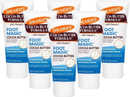 Picture of Palmer's Cocoa Butter Foot Magic Moisturizer Cream 2.1 Ounce (Pack of 6)