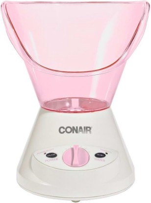 Picture of True Glow by Conair Moisturizing Mist Facial Sauna System; Pink / Cream