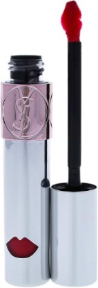 Picture of YVES SAINT LAURENT Volupte Liquid Color Balm - 8 Excite Me Pink, 0.2 Ounce