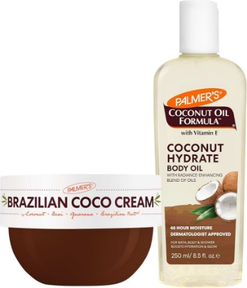 Picture of Palmer's Brazillian Coco Cream and Coconut Oil bundle (Cream & Oil)