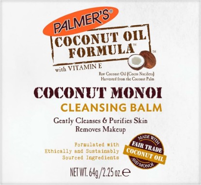 Picture of Palmer's Coconut Oil Formula, Coconut Monoi Facial Cleansing Balm and Makeup Remover, 2.25 Ounces