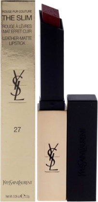 Picture of Rouge Pur Couture The Slim Matte Lipstick - 27 Conflicting Crimson by Yves Saint Laurent for Women - 0.08 oz Lipstick