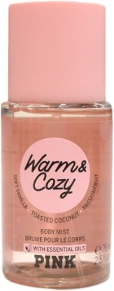 Picture of Victoria's Secret Pink Mini Travel Body Mist 2.5 Fl Oz (Warm & Cozy)