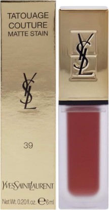 Picture of Tatouage Couture Liquid Matte Lip Stain - 39 Rouge Tatouage by Yves Saint Laurent for Women - 0.2 oz Lip Gloss