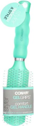 Picture of Conair Gel Grips Soft Handle All Purpose Hair Brush, Color May Vary 1 ea (Pack of 2)