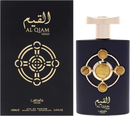 Picture of Lattafa Perfumes Al Qiam Gold for Unisex Eau de Parfum Spray, 3.4 Ounce