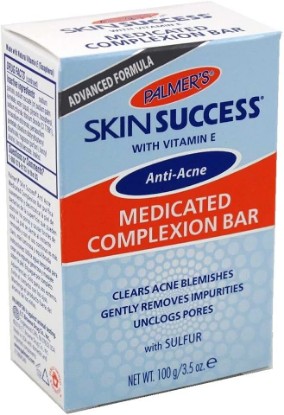 Picture of Palmers Advanced Formula Skin Success Anti-Acne Medicated Complexion Bar With Sulfur, 3.5 oz, 6-Pack