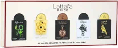 Picture of Lattafa Giftset Collection Eau De Parfum | Musk, Amber, Woody, Fruity | Long-Lasting Perfume Fragrance
