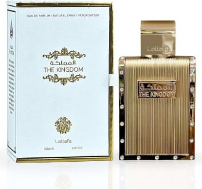 Picture of Lattafa The Kingdom Arabian Perfume for Men 100ML (3.4 OZ) Long Lasting Fragrance, Blending Eau De Parfum Men with Refreshing Captivating scents of Mint and Vanilla Perfume