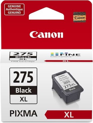 Picture of Canon PG-275 XL Genuine Black Ink Cartridge, Compatible with TS3520/3522, TR4720/4722, TR4723/TR4725