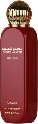 Picture of Lattafa Bade'e Al Oud Sublime – Fruity, Floral, Ambery, Oud – All Over Spray Long-Lasting Fragrance for Unisex, 5.07 Ounce / 150 ml