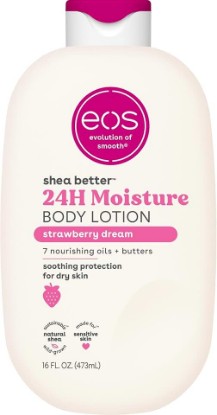 Picture of eos Shea Better Body Lotion- Strawberry Dream, with Natural Shea, 16 fl oz