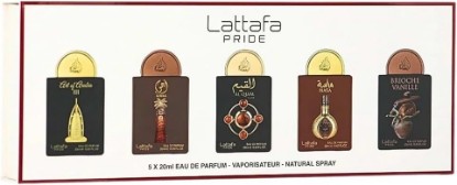 Picture of Lattafa Giftset Collection Eau De Parfum | Musk, Amber, Woody, Fruity | Long-Lasting Perfume Fragrance