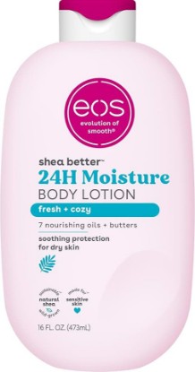 Picture of eos Natural Shea Better Body Lotion, Fresh & Cozy, 16 fl oz