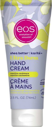 Picture of eos Shea Better Hand Cream - Vanilla Cashmere Hand Lotion | Instant Hydration + Lasting Protection | 2.5 oz
