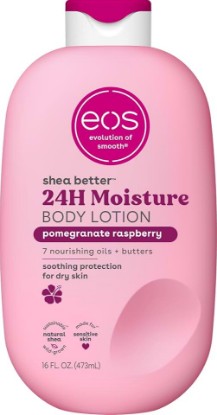 Picture of eos Shea Better 24H Moisture Body Lotion- Pomegranate Raspberry, 16 fl oz
