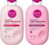 صورة eos Shea Better Body Lotion Set- Jasmine Peach & Pomegranate Raspberry, 16 fl oz, 2-Pack