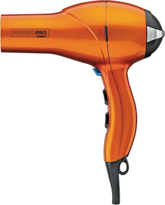Picture of INFINITIPRO BY CONAIR Hair Dryer, 1875W Salon Performance AC Motor Hair Dryer, Conair Blow Dryer, Orange