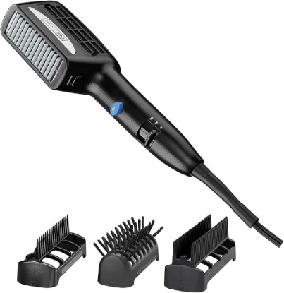 Picture of Conair 1875 Watt 3-in-1 Ceramic Dryer & Styler with 3 Attachments (SD9C), Black