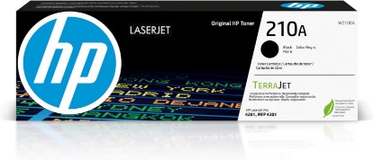 Picture of HP 210A Black Toner Cartridge | Works with Color LaserJet Pro 4201, MFP 4301 Series | W2100A