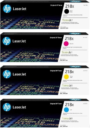 Picture of HP 218X (W2180XQ1) Original Cartridge Toner CMYK 4-Pk for 3201/3301 Series