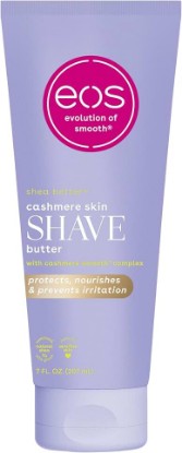 Picture of eos Cashmere Skin Collection Shave Butter - Vanilla Cashmere, Non-Foaming Moisturizing Shave Cream to Prevent Razor Burn, 7 fl oz
