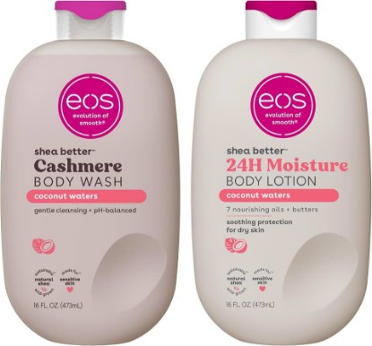 Picture of eos Shea Better Body Lotion+ Body Wash, Coconut Waters
