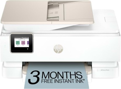 Picture of HP Envy Photo 7975 Wireless Color Inkjet Photo Printer, Print, scan, Copy, Easy Setup, Mobile Printing, Best-for-Home, 3 Month Instant Ink Trial Included, AI-Enabled (B63K3A) ENERGY STAR EPEAT