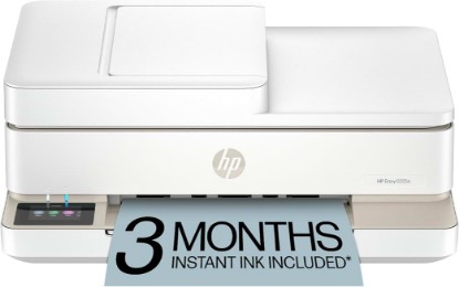 Picture of HP Envy 6555e Wireless All-in-One Color Inkjet Printer, Portobello, Print, scan, Copy, Duplex Printing Best-for-Home, 3 Month Instant Ink Trial Included, AI-Enabled (714N5A) ENERGY STAR EPEAT